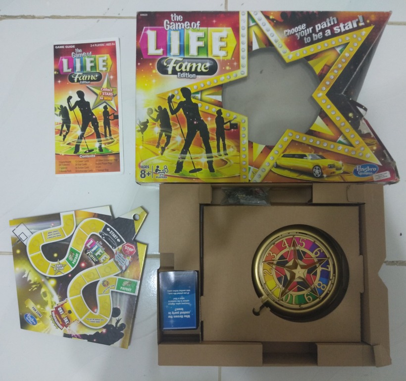 The Game Of Life Fame Edition Toys Games Board Games Cards On Carousell