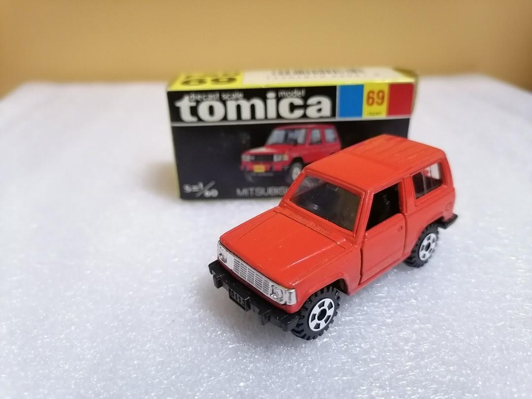 Tomica 69橙色澳洲輸出版日本製三菱MITSUBISHI PAJERO(MADE IN JAPAN