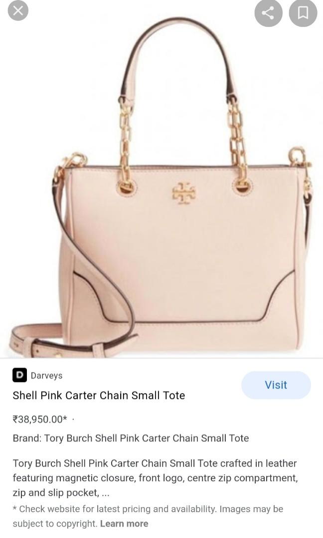 Tory Burch Carter Small Tote, Luxury, Bags & Wallets on Carousell