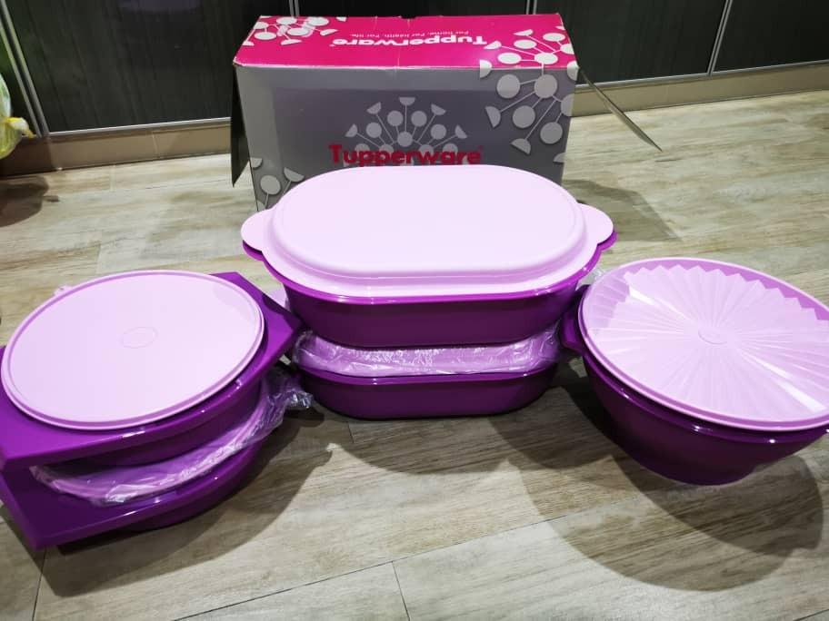Tupperware Lady Lavender Set Kitchen Appliances On Carousell