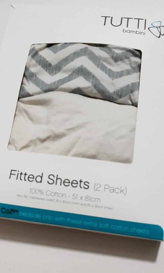 tutti bambini fitted sheets