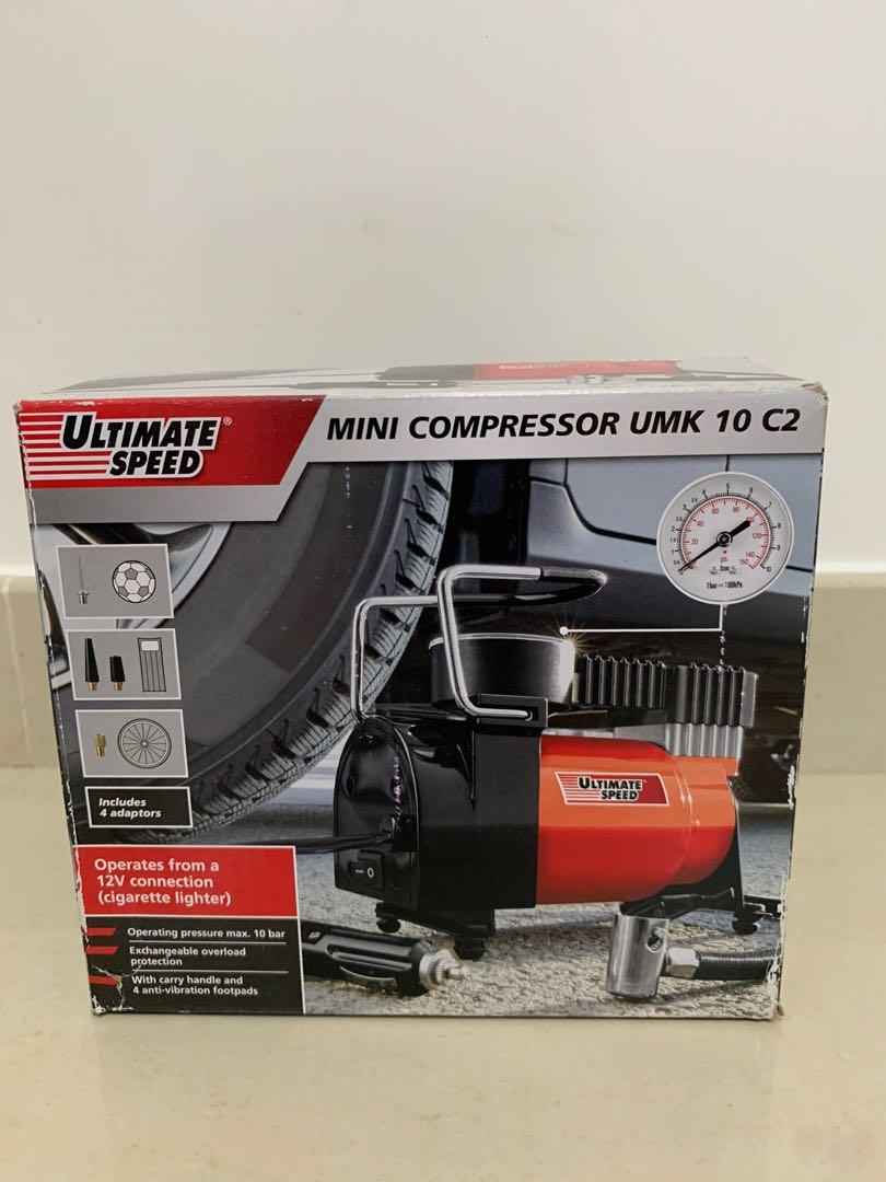 ULTIMATE SPEED Mini-Kompressor UMK 10 C2 12 Volt