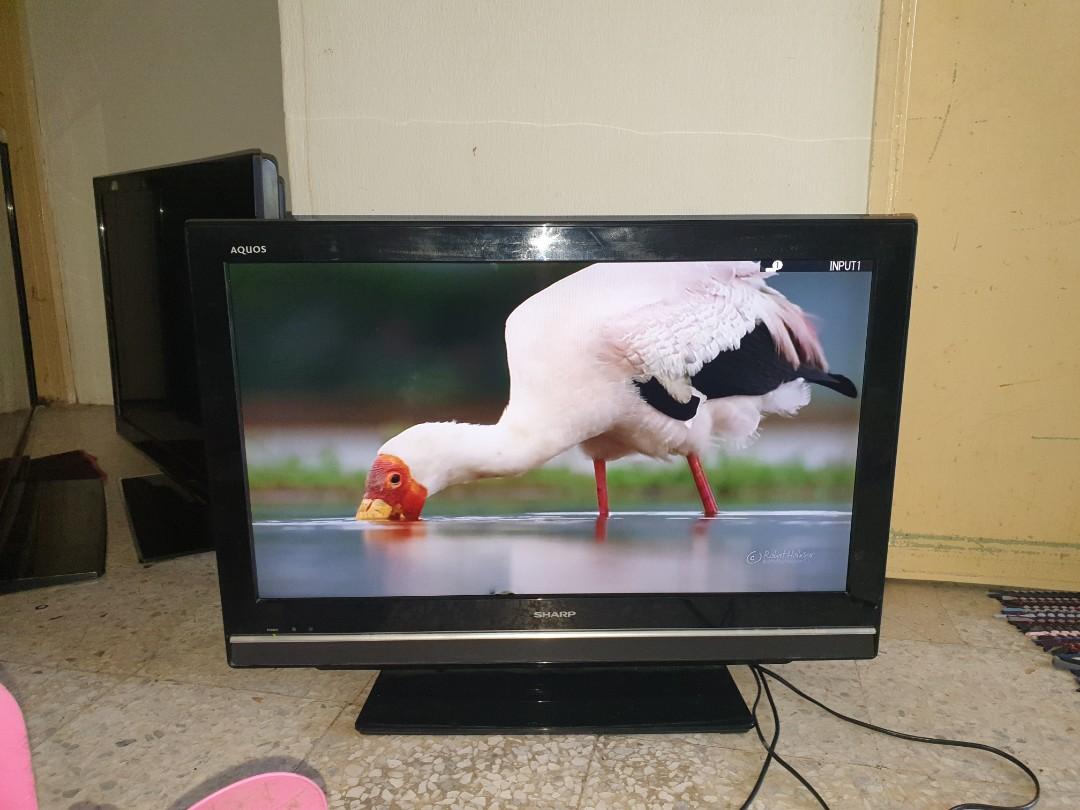 Used Sharp Aquos 32 Inches Lcd Tv Hdmi Usb Good Condition Electronics Tvs Entertainment Systems On Carousell