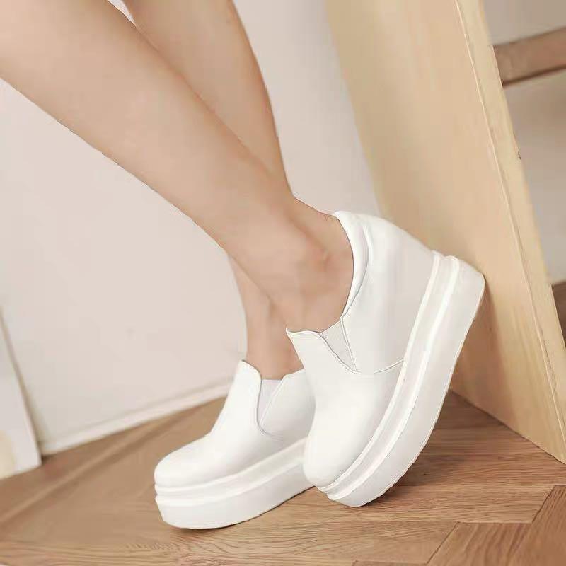 white platform shoes