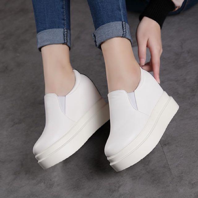 cheap white platform shoes