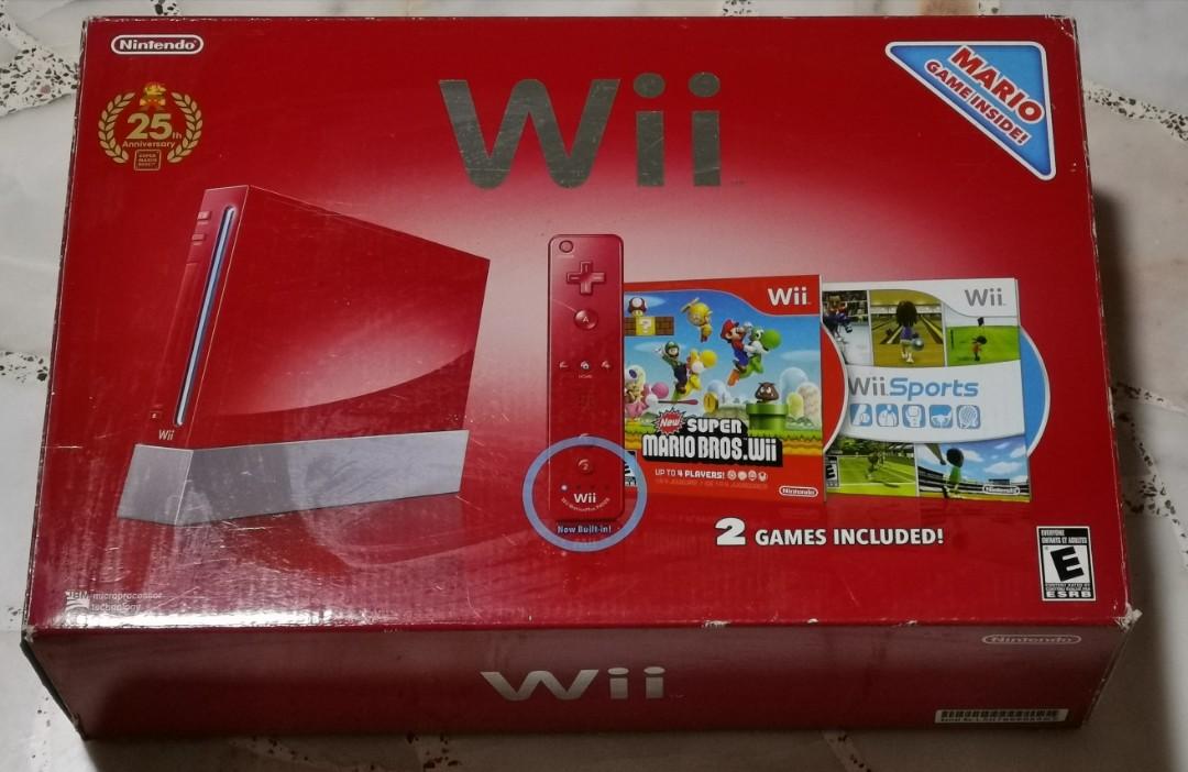 25th anniversary red wii
