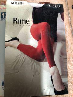 Womans leg contouring stockings