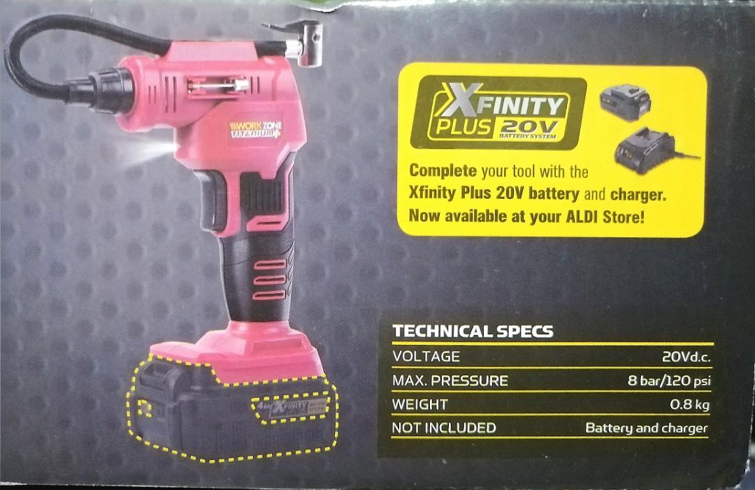 Aldi Workzone 20v Air Pump atelieryuwa.ciao.jp