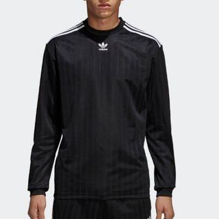 adidas originals adicolor long sleeve football jersey