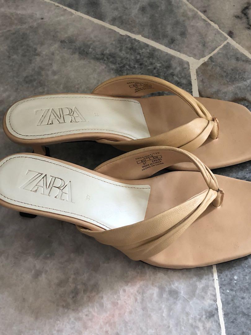 Zara 2025 thong sandals