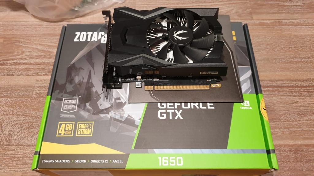 Zotac GeForce GTX 1650 OC Mini 4GB DDR6 (99% New)