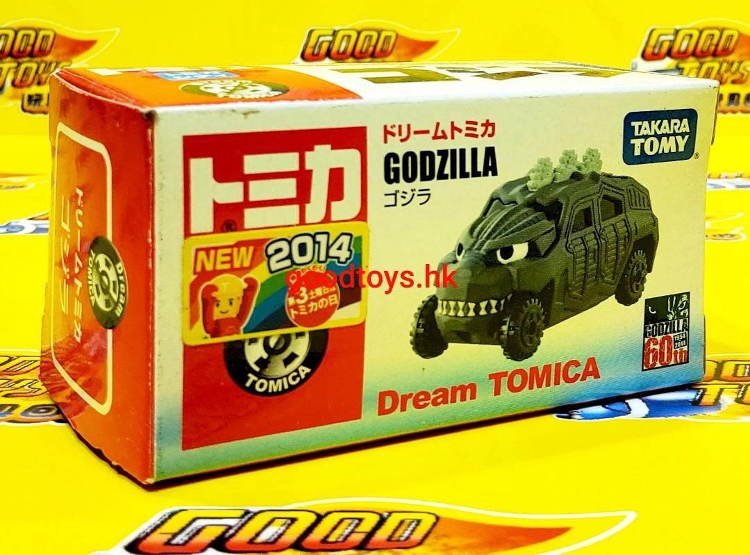 中古已開封takara Tomy Dream Tomica Godzilla 哥斯拉車仔 玩具 遊戲類 玩具 Carousell