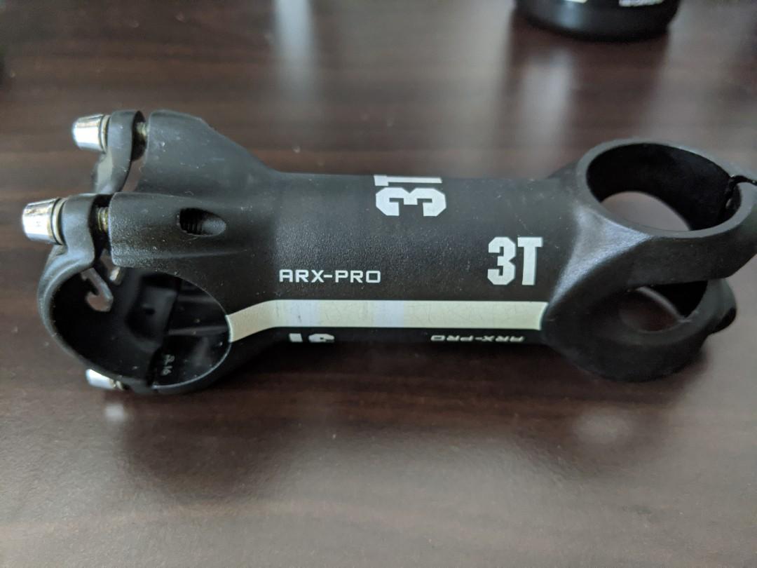 3T ARX-Pro Stem 100mm, Sports Equipment, Bicycles  Parts, Parts   Accessories on Carousell