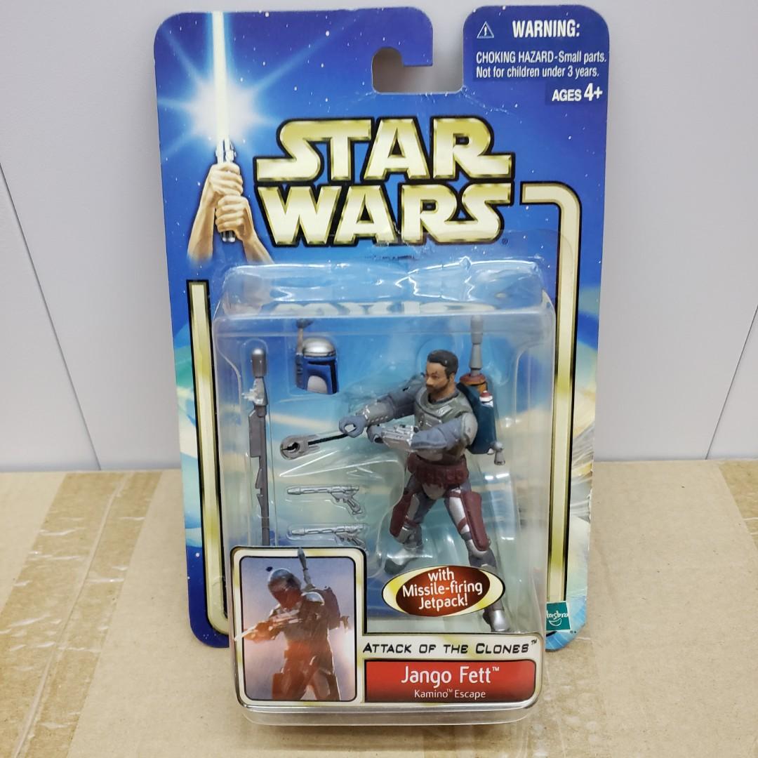 星球大戰Star Wars Attack of the Clones Jango Fett 3.75''Figure J