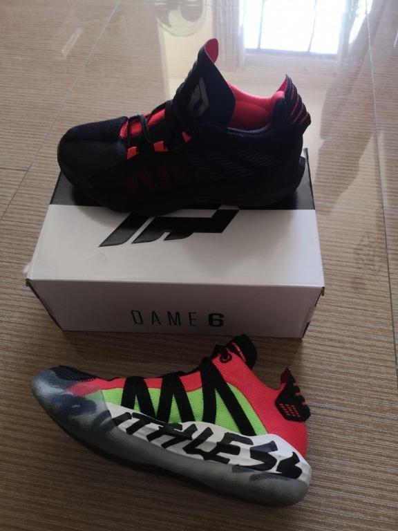 adidas Dame 6, Men's Fashion, Footwear, Sneakers on Carousell