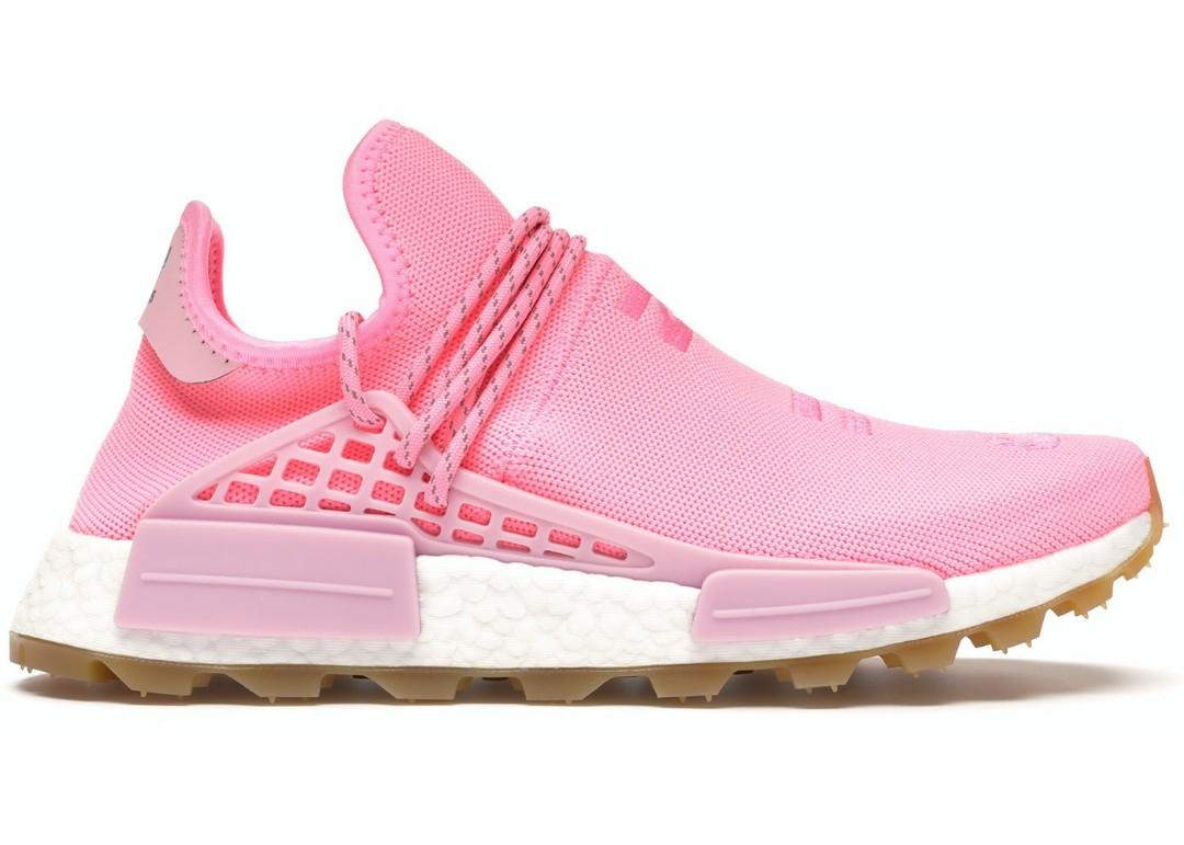 human race shoes pink