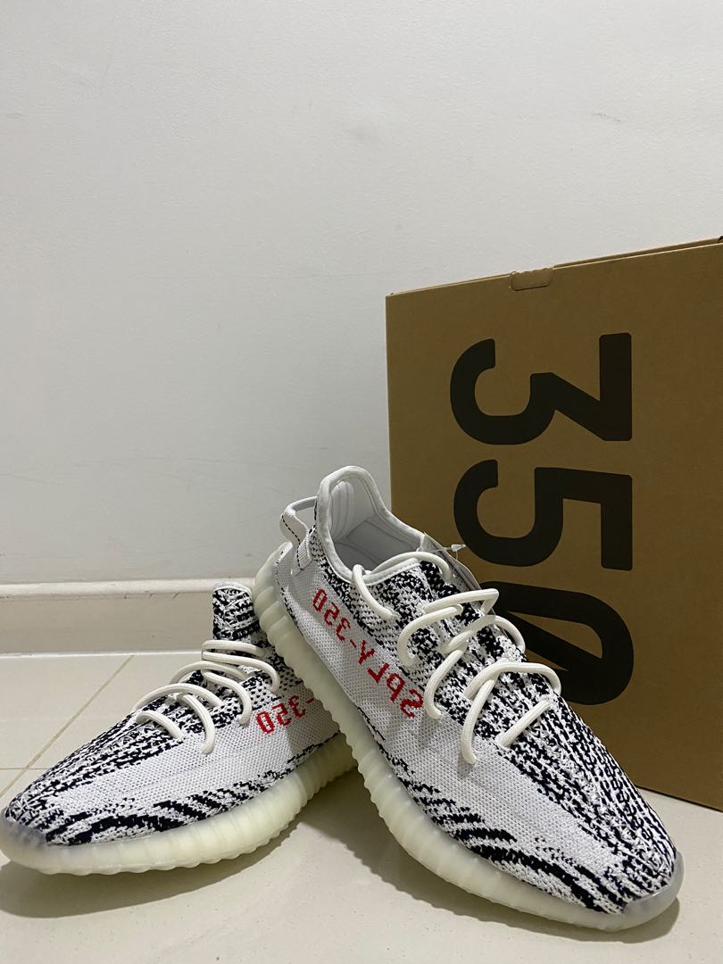 Adidas Yeezy Boost 350 V2 Zebra, Men's Fashion, Footwear, Sneakers on ...