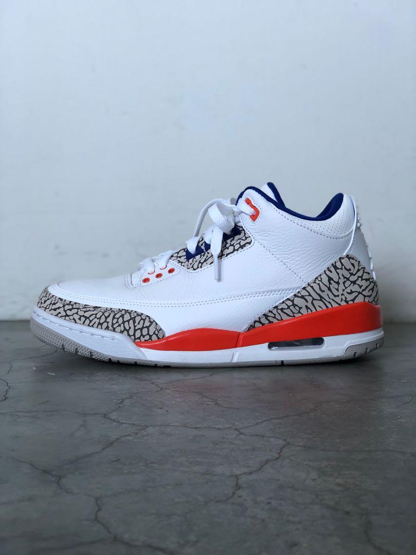 Jordan 3 new sales york knicks