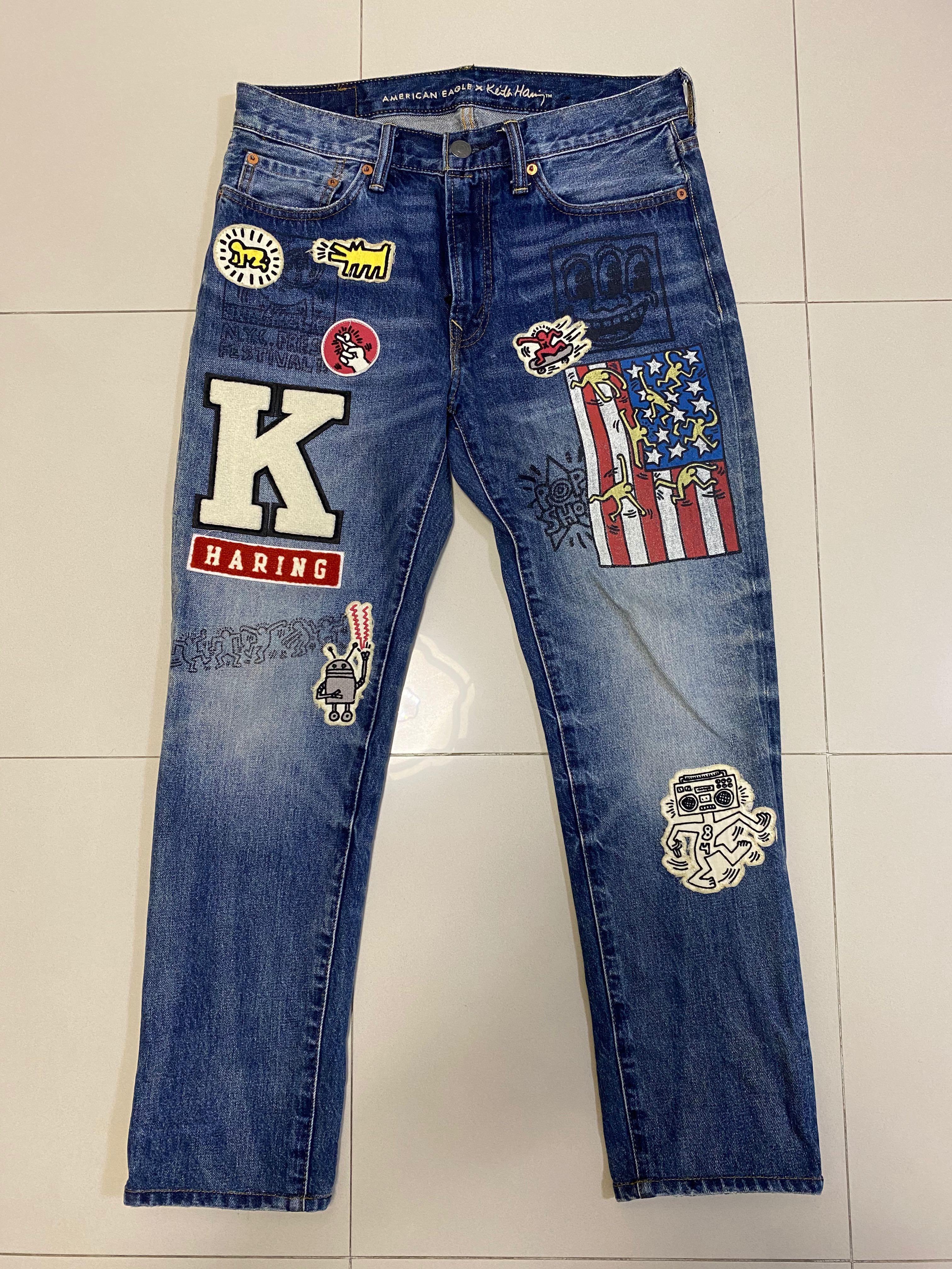 Keith haring cheap jeans american eagle