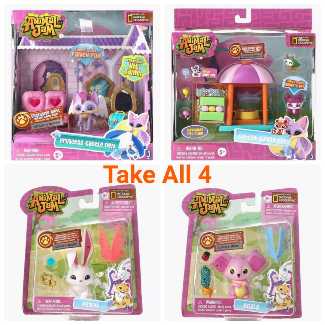 animal jam toy sets