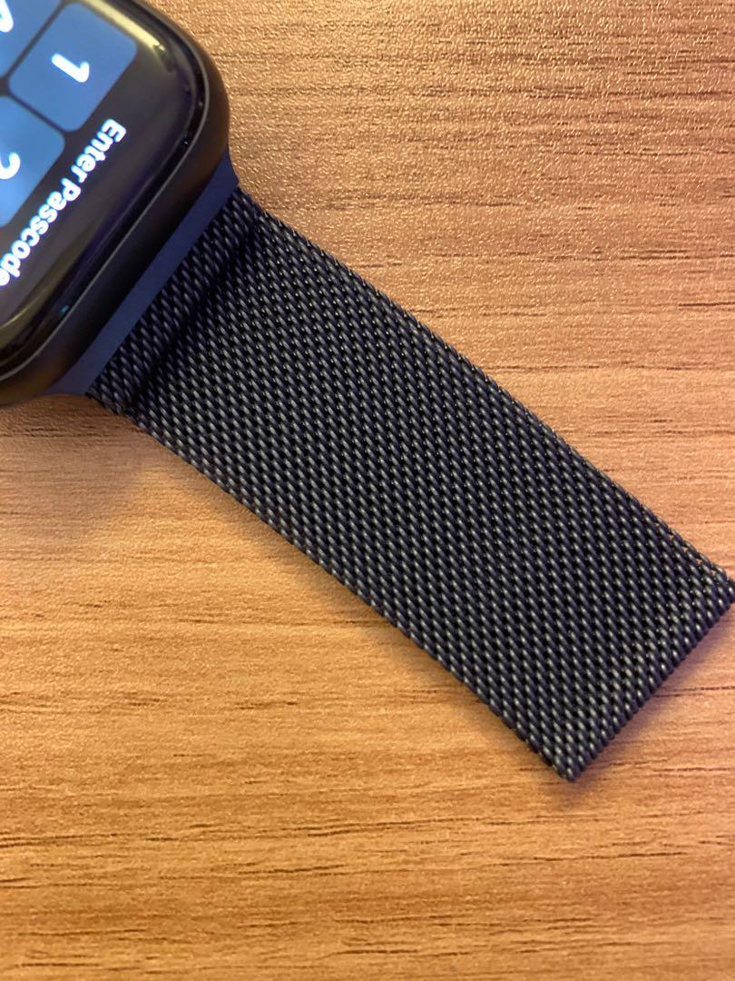 Space black milanese loop 44mm sales