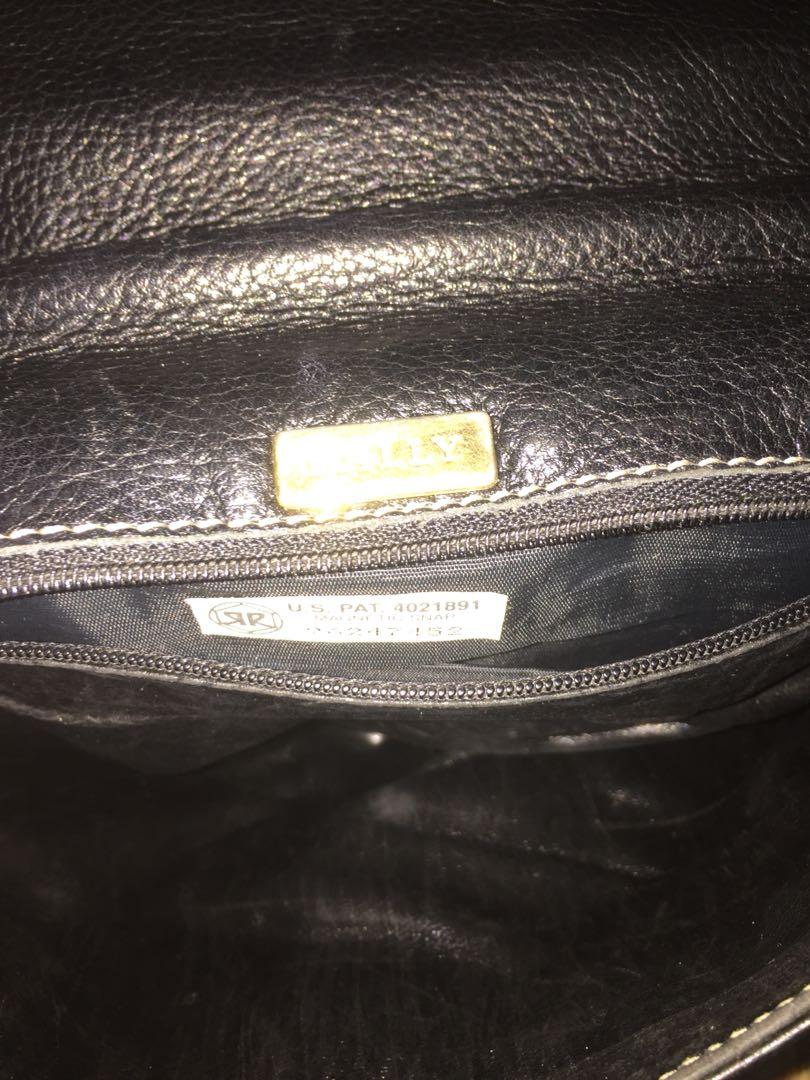 Authentic Bally sling bag (Category: Cross-body Bags) located in Legazpi City. Submitted by brandedstuffphl (Listing ID 1030541838, Image 3). Description: Authentic Bally sling bag, vintage With dust bag .