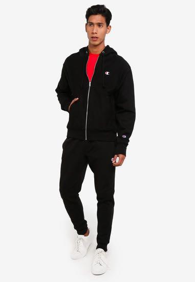 Authentic Champion black jacket Men s Fashion Coats Jackets and