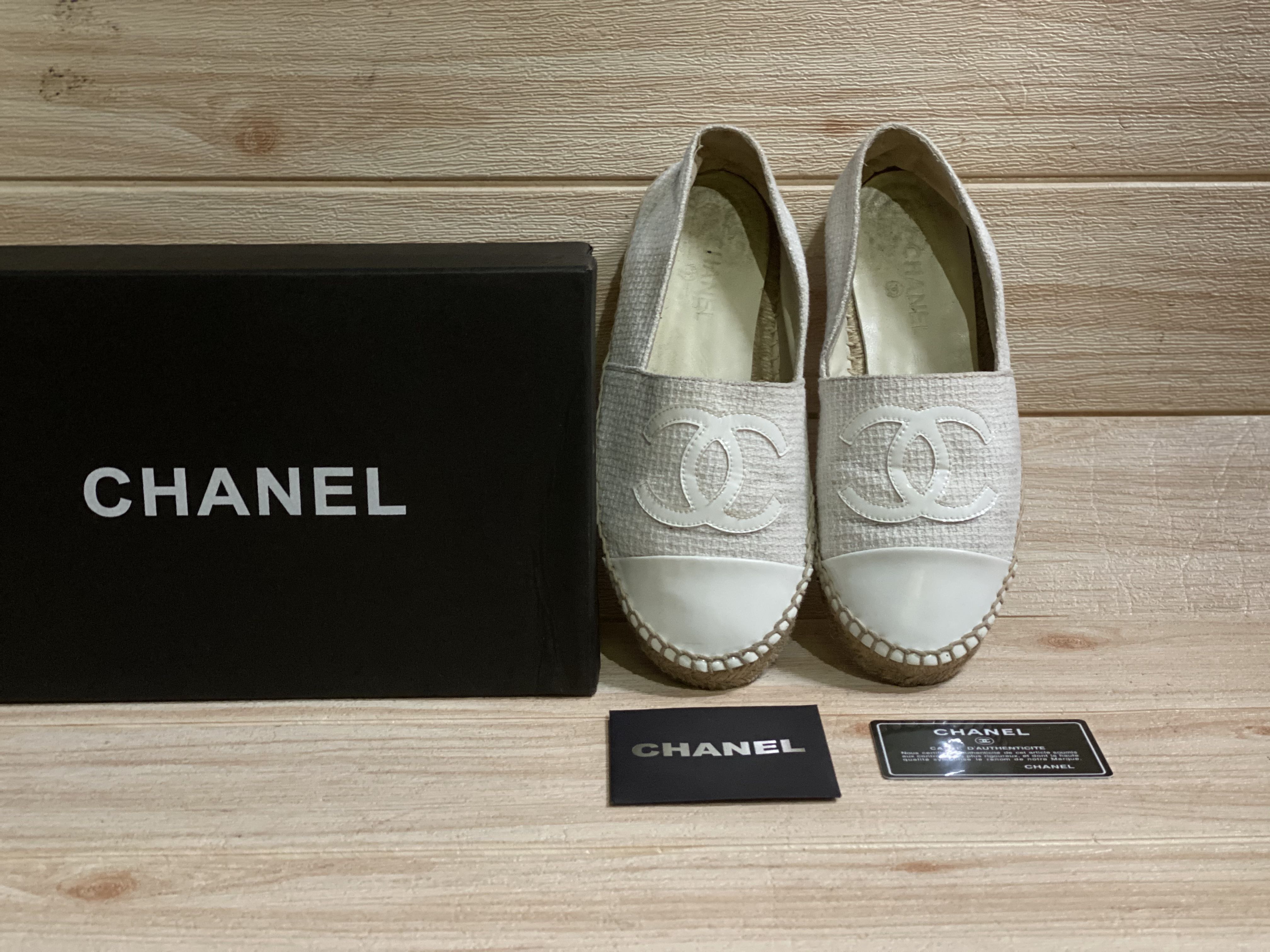 authentic chanel espadrilles