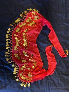Belly dancing wrap belt