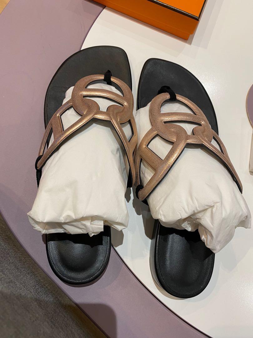 hermes beach sandals