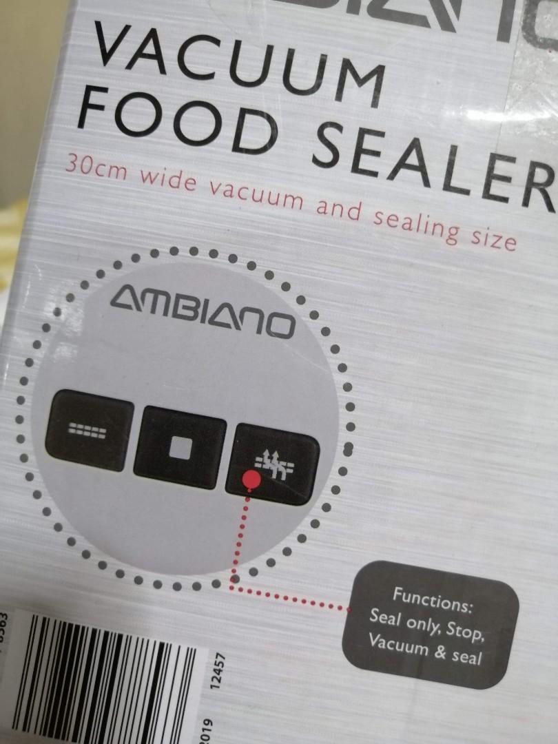 Brand New Ambiano Australian Brand Vacuum Food Sealer Sealing Machine