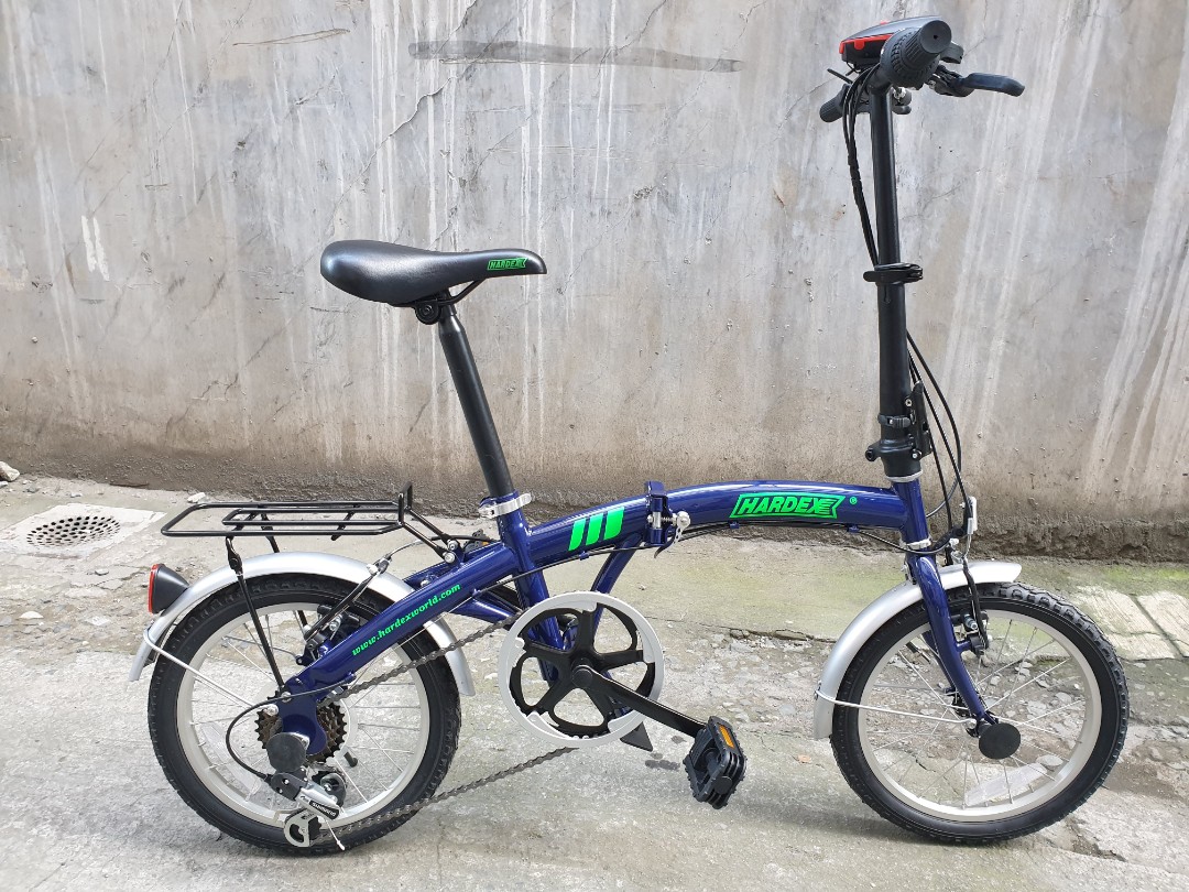 BRAND NEW Hardex Folding Bike size 16 RED BLUE GREEN