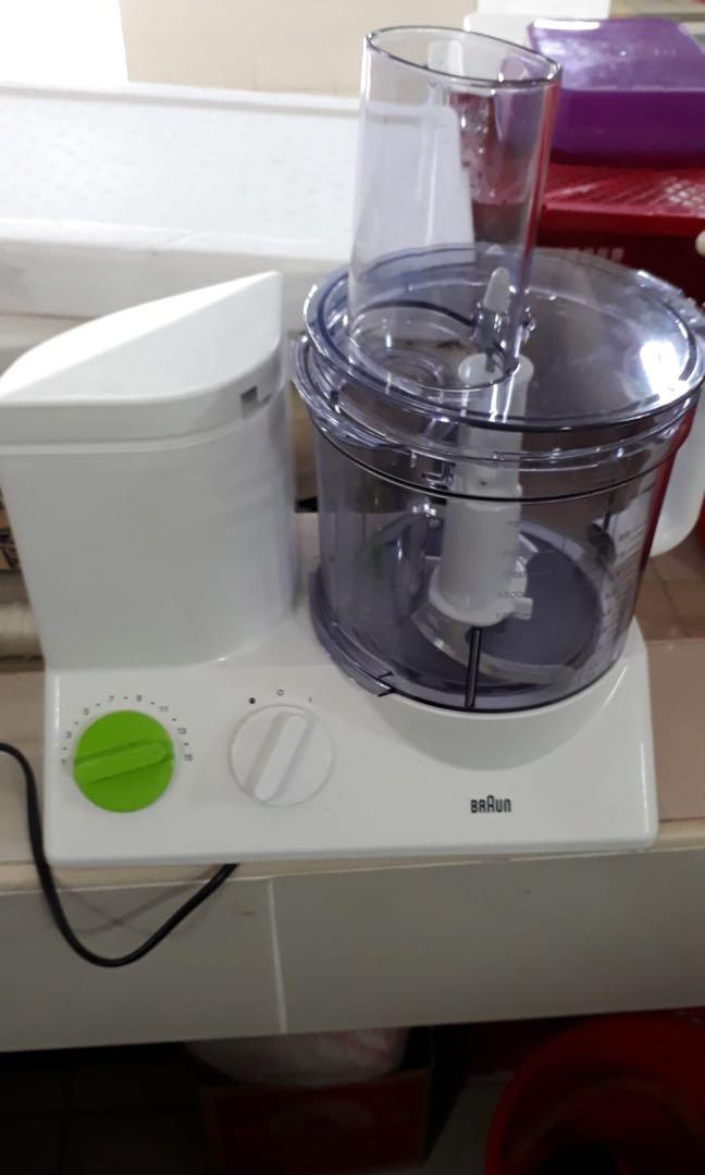 Braun FP3010 Food Processor, TV & Home Appliances, Kitchen Appliances, Juicers, Blenders