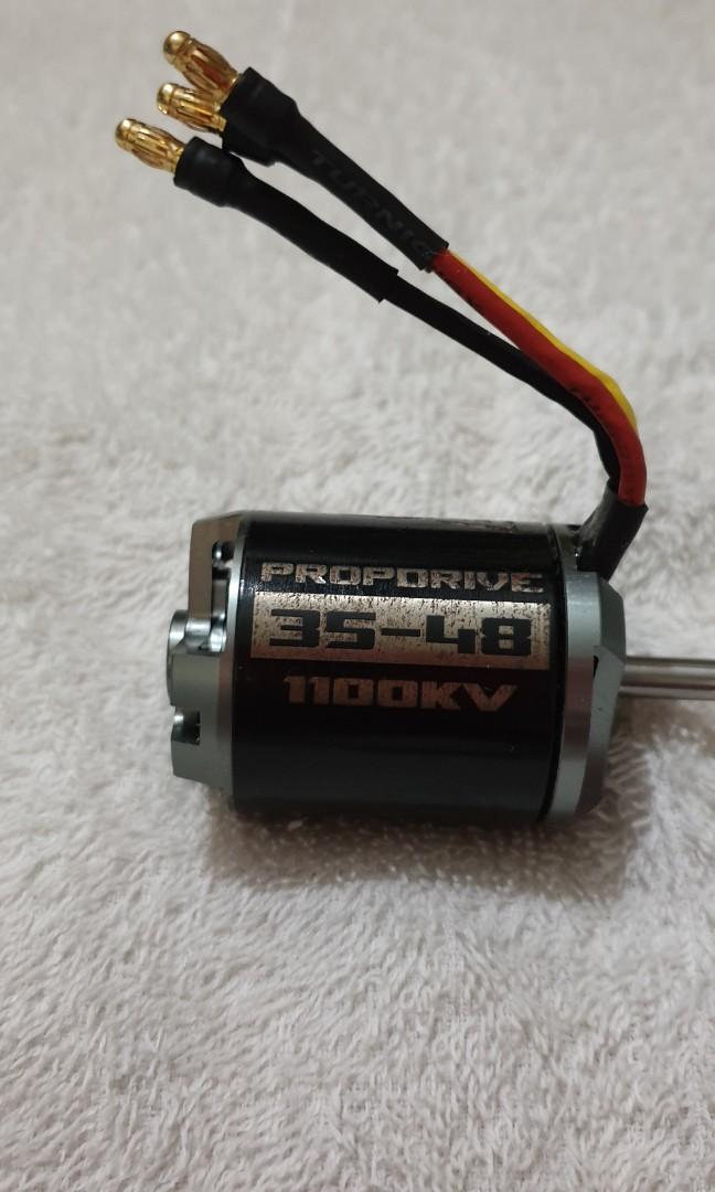 Drone brushless motor 1100kva (Category: Water Sports) located in Quezon City. Submitted by nujazupardo (Listing ID 1030453145, Image 1). Description: 09155942938 text or call for drone/ RC 1100kv 35-48A NTM propdrive brushless outrunner motor Specs: Model: PROPDRIVE 3548 1100KV KV: 1100 KV Max current: 70A ESC: 80~100A Cell count: 3s~4s Lipoly Pole Count : 14 Bolt holes: 25mm Bolt thread: M3 Shaft: 5mm Connectors: 3.5mm Bullet Weight: 185g rfs: 