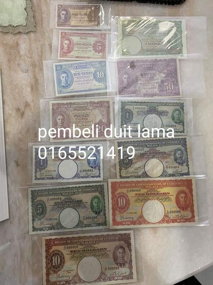 Buying Old Notes Membeli Duit Lama Pembeli Duit Lama Antiques Currency On Carousell