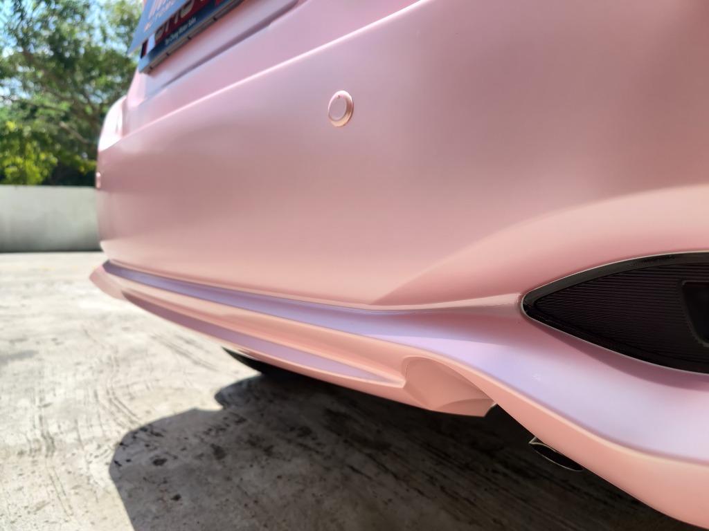 Car Wrap - Satin Sakura Pink, Car Accessories, Accessories on Carousell