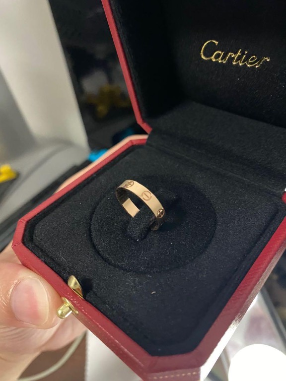 Cartier love deals ring 48