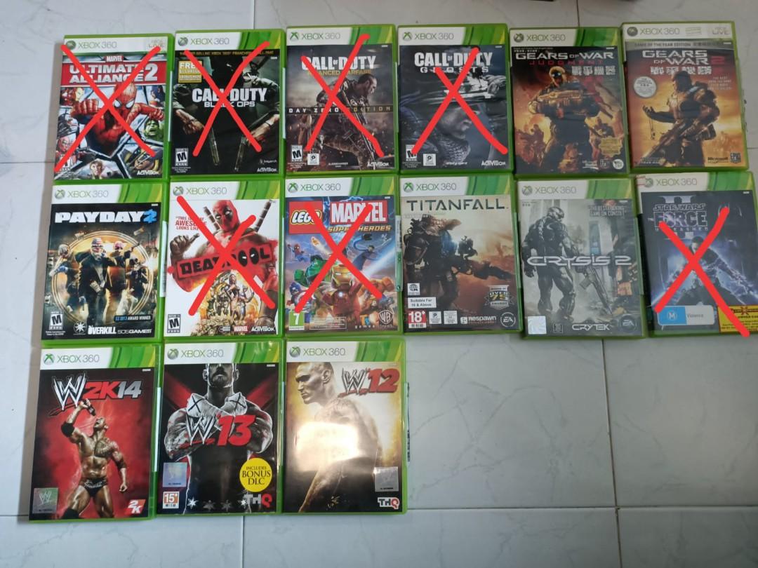 clearance xbox 360 games