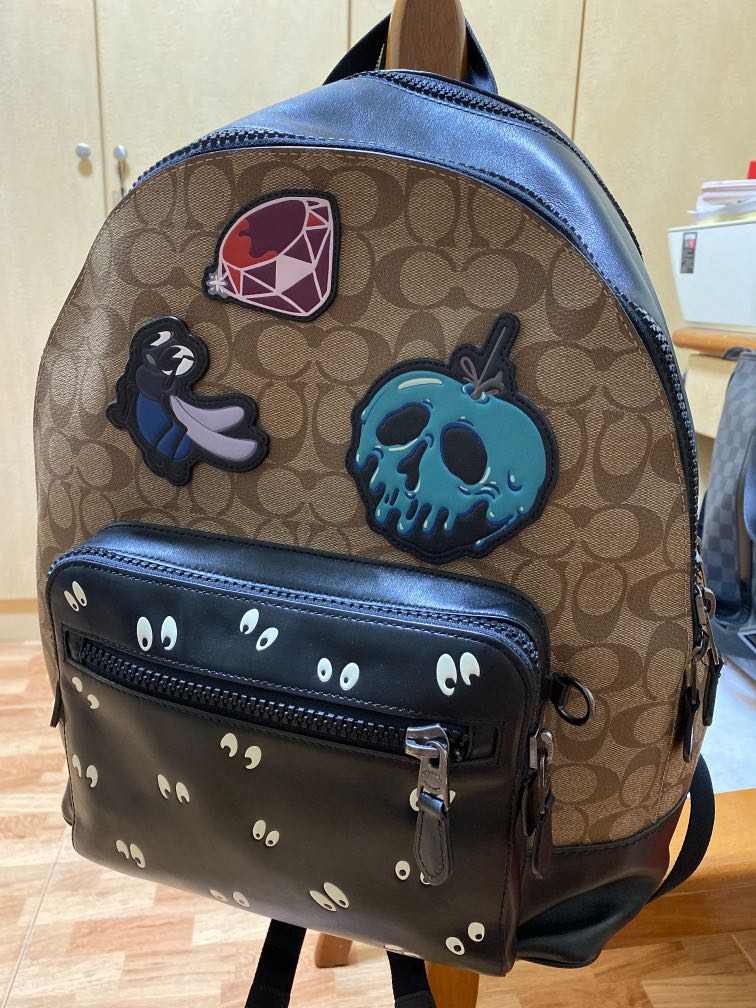 Coach snow white backpack new arrivals