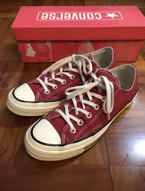 converse 1970s chuck taylor red
