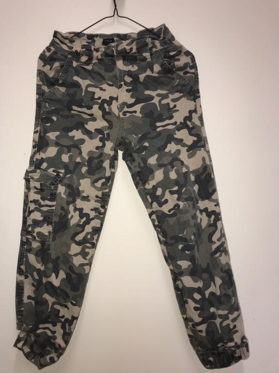 camo cuffed pants womens