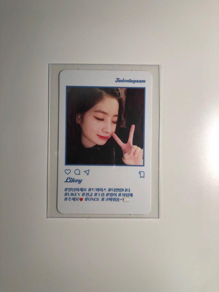 Dahyun Twice Likey Twicetagram Selfie Photocard Hobbies Toys Memorabilia Collectibles K Wave On Carousell Dahyun Twice Likey Twicetagram Selfie Photocard Hobbies Toys Memorabilia Collectibles K Wave On Carousell