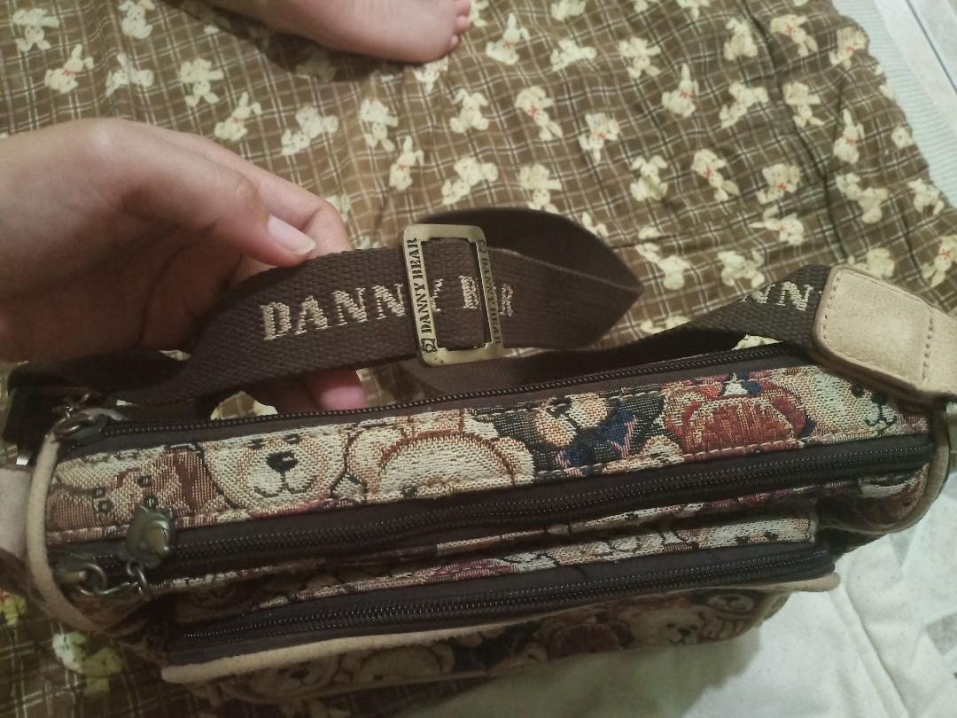 danny bear sling bag