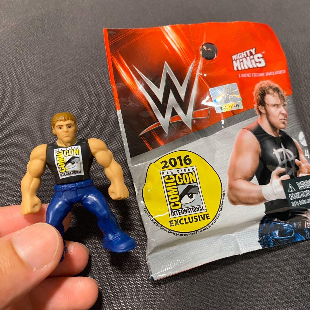 Dean Ambrose SDCC exclusive mighty mini WWF WWE figurine San Diego comic  con mattel exclusive figure