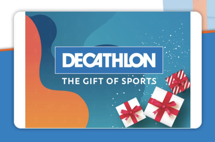 Decathlon SGD20 gift card, Sports 