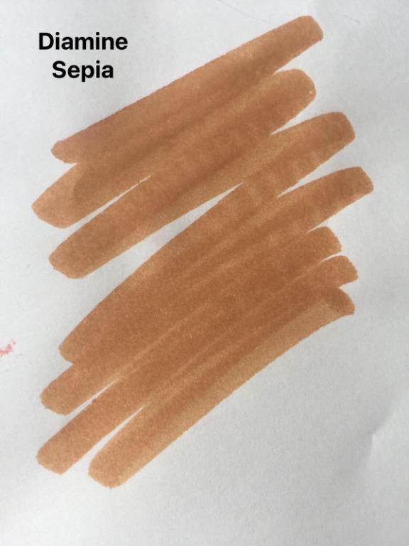 Diamine Inks Sample 5ML Vials (Category: Makeup) located in Quezon City. Submitted by backfire11811 (Listing ID 1030466883, Image 2). Description: Inks on hand: Oxblood Sepia (Both really pretty. :)).