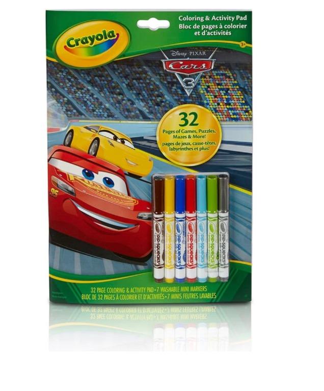 Disney Cars Colouring and activity set, Hobbies & Toys, Toys & Games on ...