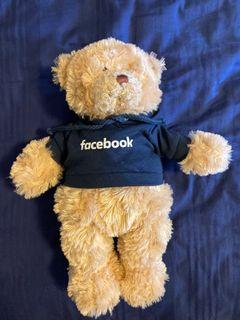 Facebook Stuffed Toy Teddy bear