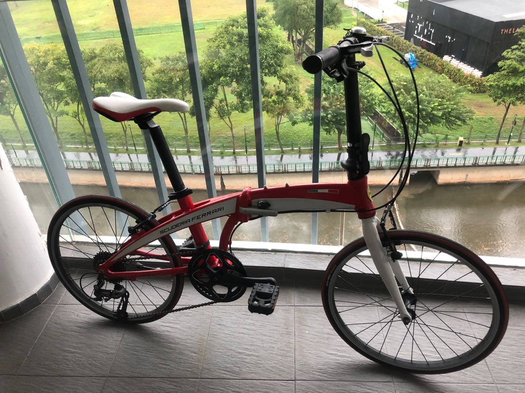 Ferrari folding bike