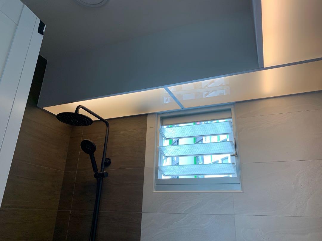 Acrylic Cover for BTO Toilet pipe cover nest mesh kdk fan, Hobbies